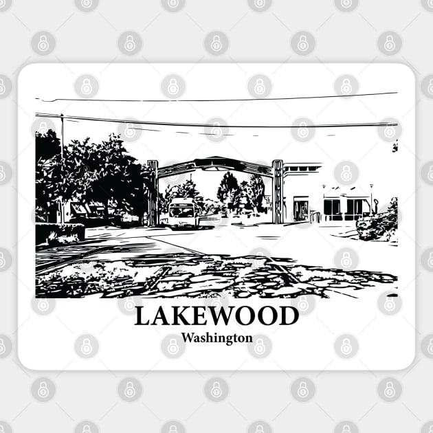 Lakewood - Washington Magnet by Lakeric
